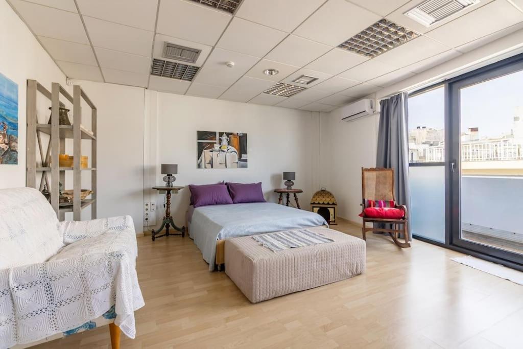 Downtown Spacious Loft Apartment Just 3 Minutes From City Centre Heraklion (Crete) Exterior foto